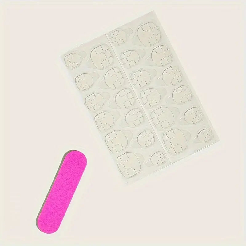 Foreign Trade Plant Fresh Green Leaves European and American Wearable Finger Nails Removable Nails Whitening Finished Products