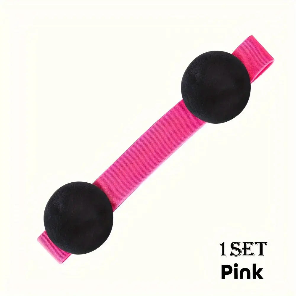 1Pc Lace Melting Bands With Ear Protection Pads Hair Elastic Band For Wigs Headband Edge Laying Scarf Edge Wraps For Fixed Lace Wigs Elastic Headband