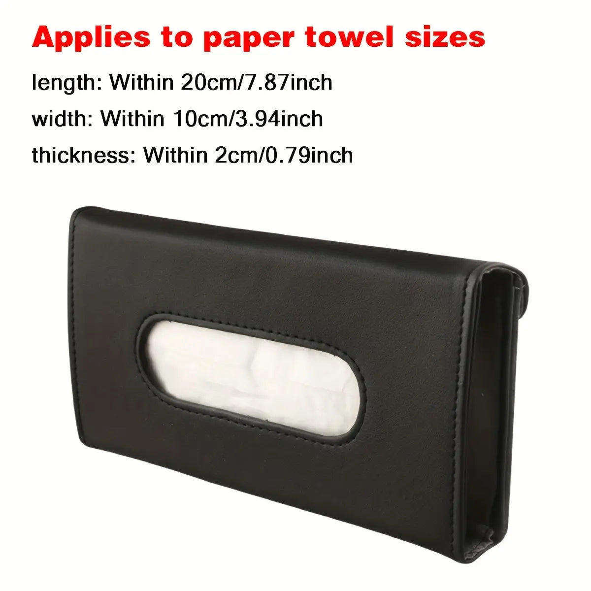 Automobile Sunshade Paper Towel Box Car - Mounted Fashion Pull-out Carton Avivanastore
