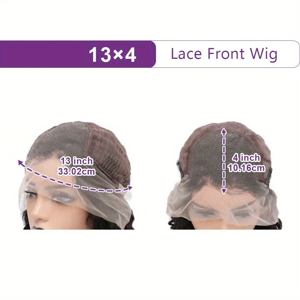 200 Density 4/27 Highlight Wig Body Wave Human Hair Lace Frontal Wigs 13x4 HD Lace Front Wig Human Hair For Woman