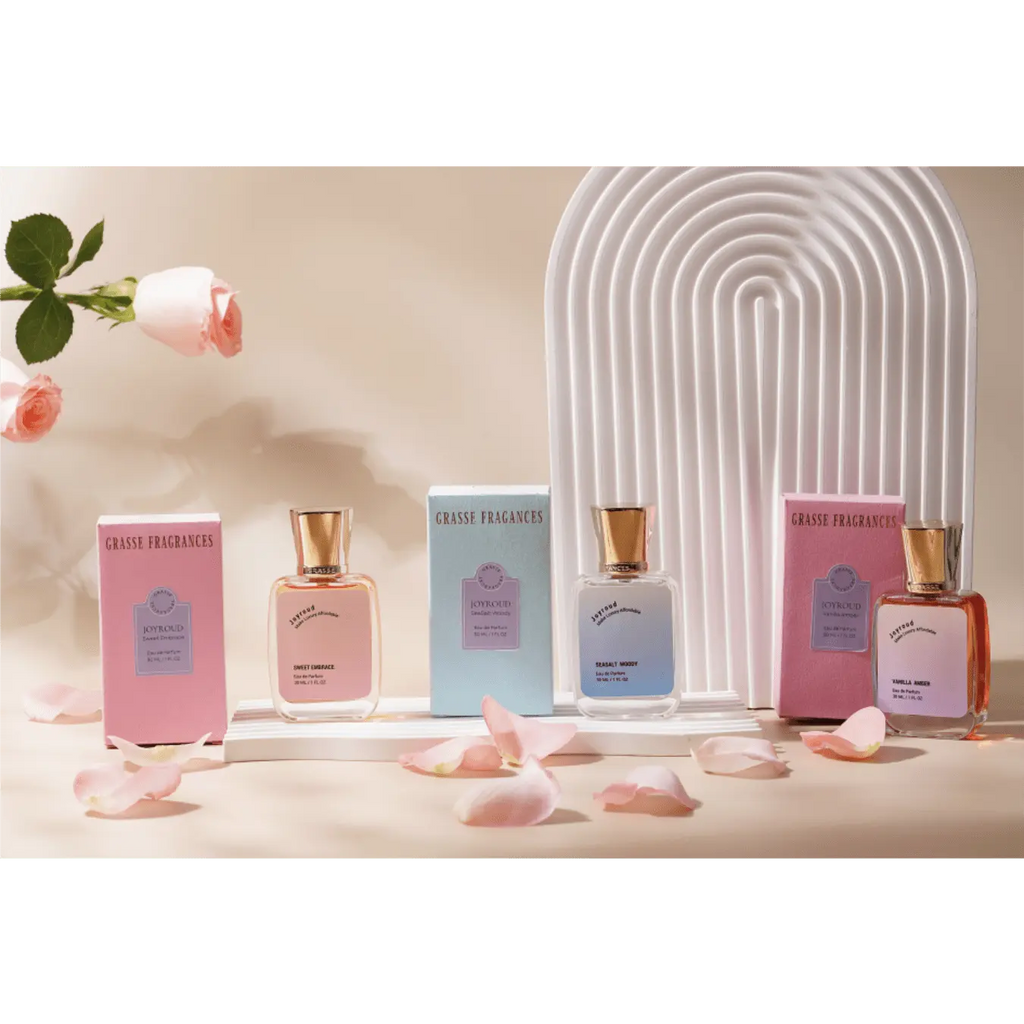 Joyroud Vanilla Amber Perfumes for Women, Exotic Oriental Floral Fragrance Spray for Modern Women, Peach & Almond, Sweet & Warm Eau De Parfum, Good Gift for Girls and Women Avivanastore