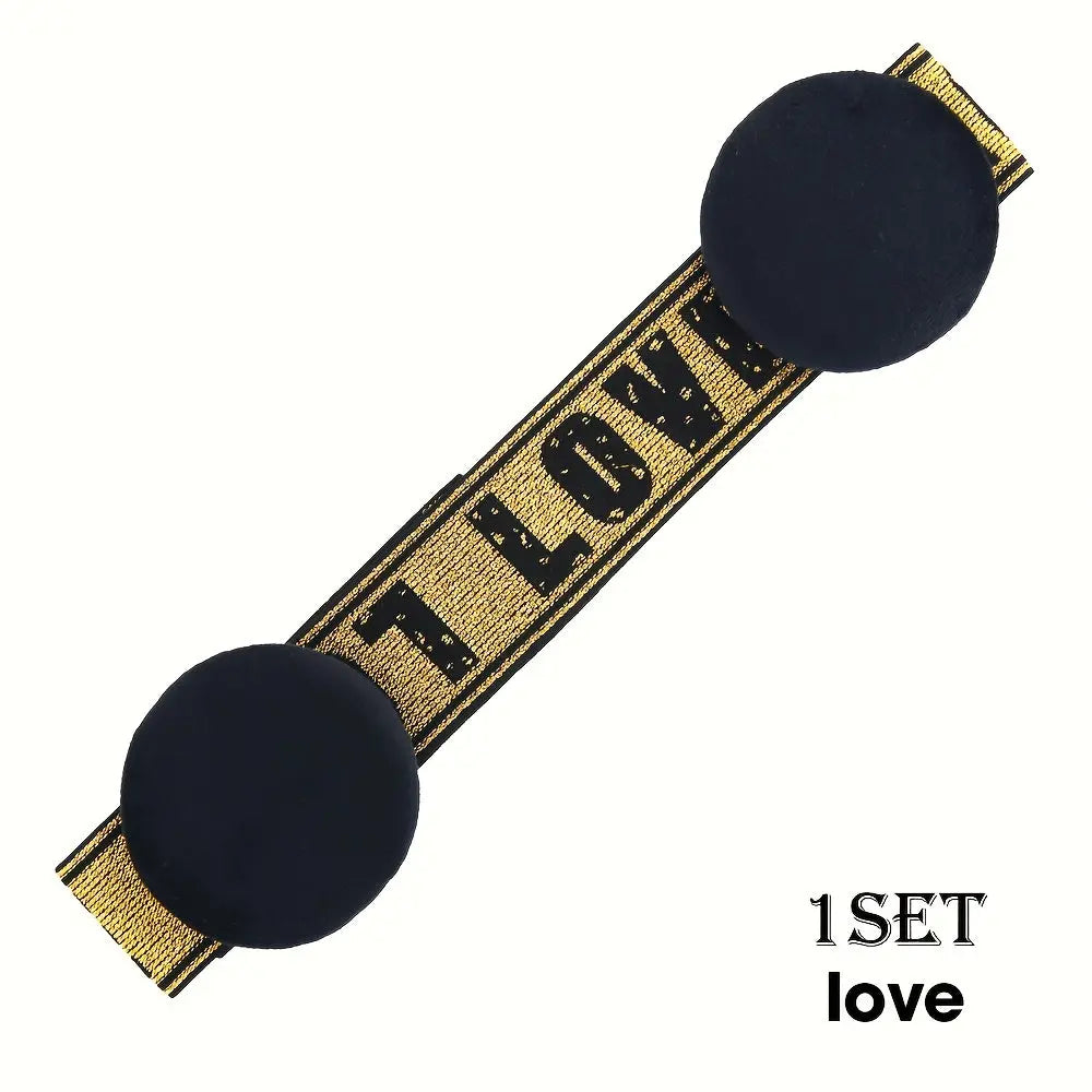 1Pc Lace Melting Bands With Ear Protection Pads Hair Elastic Band For Wigs Headband Edge Laying Scarf Edge Wraps For Fixed Lace Wigs Elastic Headband