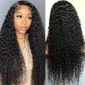250% Density Deep Curly Wigs Human Hair Curly Wave 4X4 HD Lace Front Wigs Human Hair Deep Wave Lace Clouse Wig 100% Brazilian Human Hair Wig Pre-Plucked Lace Wig With Baby Hair For Women