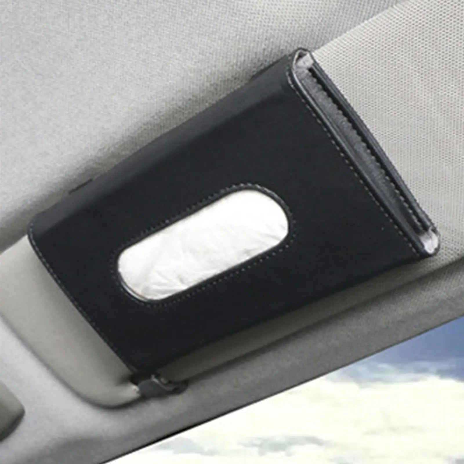 Automobile Sunshade Paper Towel Box Car - Mounted Fashion Pull-out Carton Avivanastore