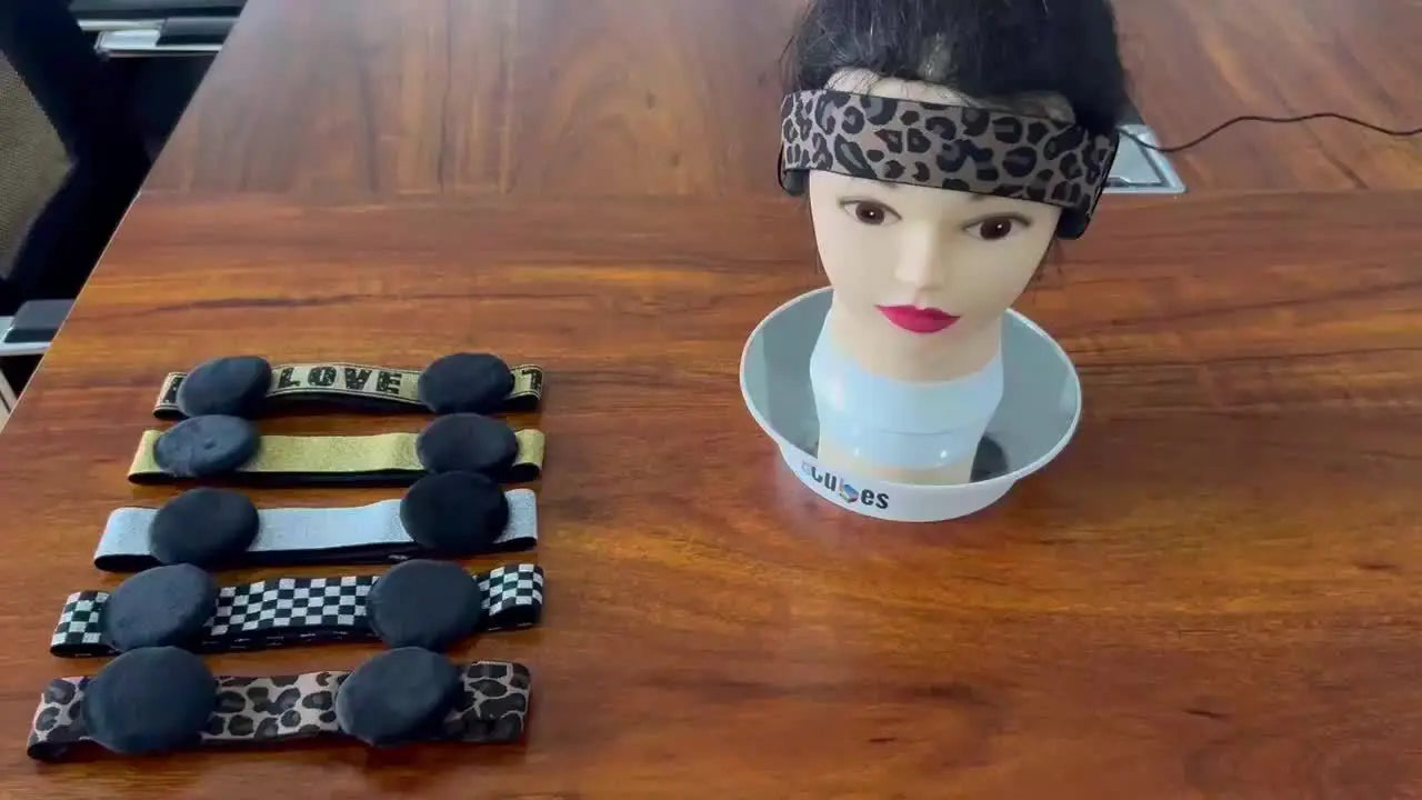 1Pc Lace Melting Bands With Ear Protection Pads Hair Elastic Band For Wigs Headband Edge Laying Scarf Edge Wraps For Fixed Lace Wigs Elastic Headband