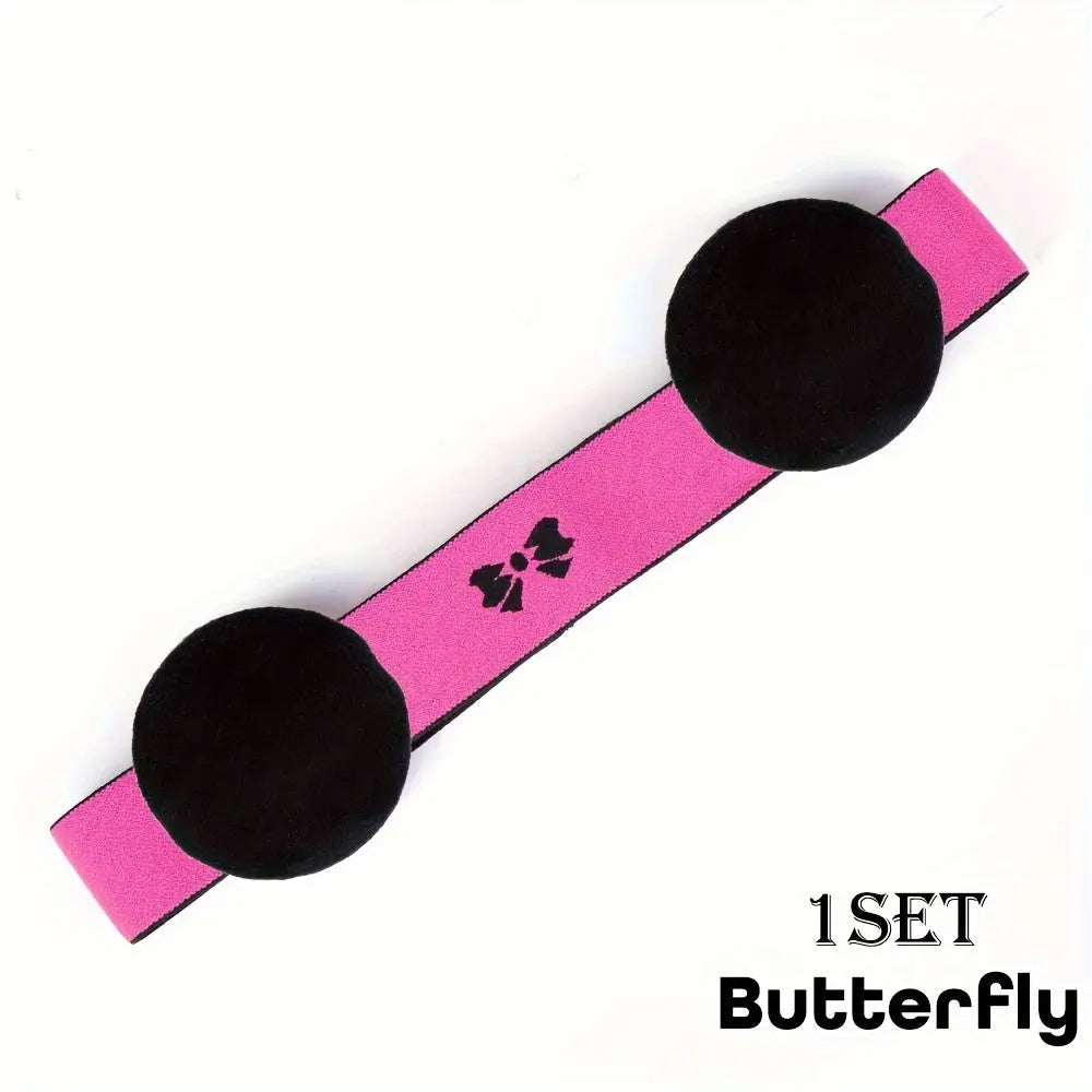 1Pc Lace Melting Bands With Ear Protection Pads Hair Elastic Band For Wigs Headband Edge Laying Scarf Edge Wraps For Fixed Lace Wigs Elastic Headband