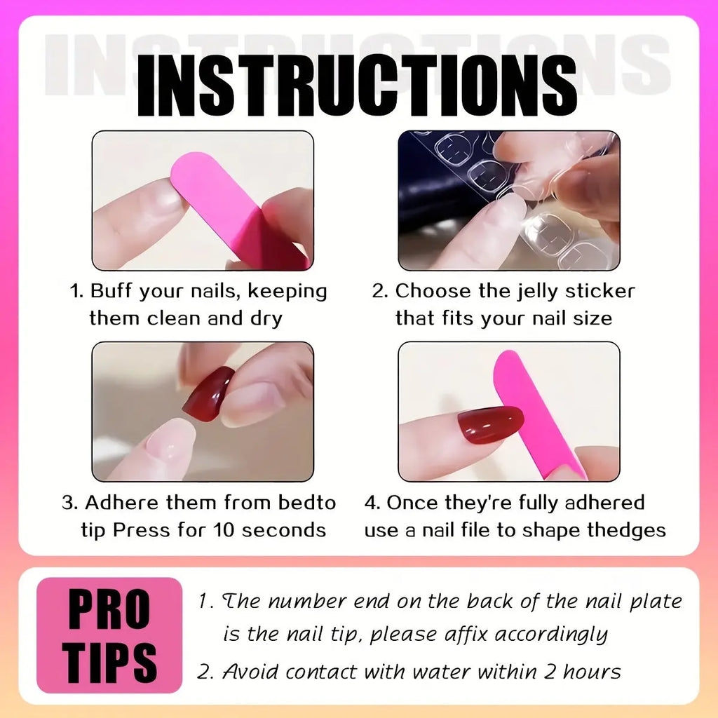 10pcs Handmade Removable Short Ballet Nail Set - Pink Cat Eye Red French Leopard Gradient Glitter, Full Coverage Finger Nails for Parties, Balls, Everyday Wear, Nail Accessories, Ball Nails, Festive Nail Art, Glossy Finish