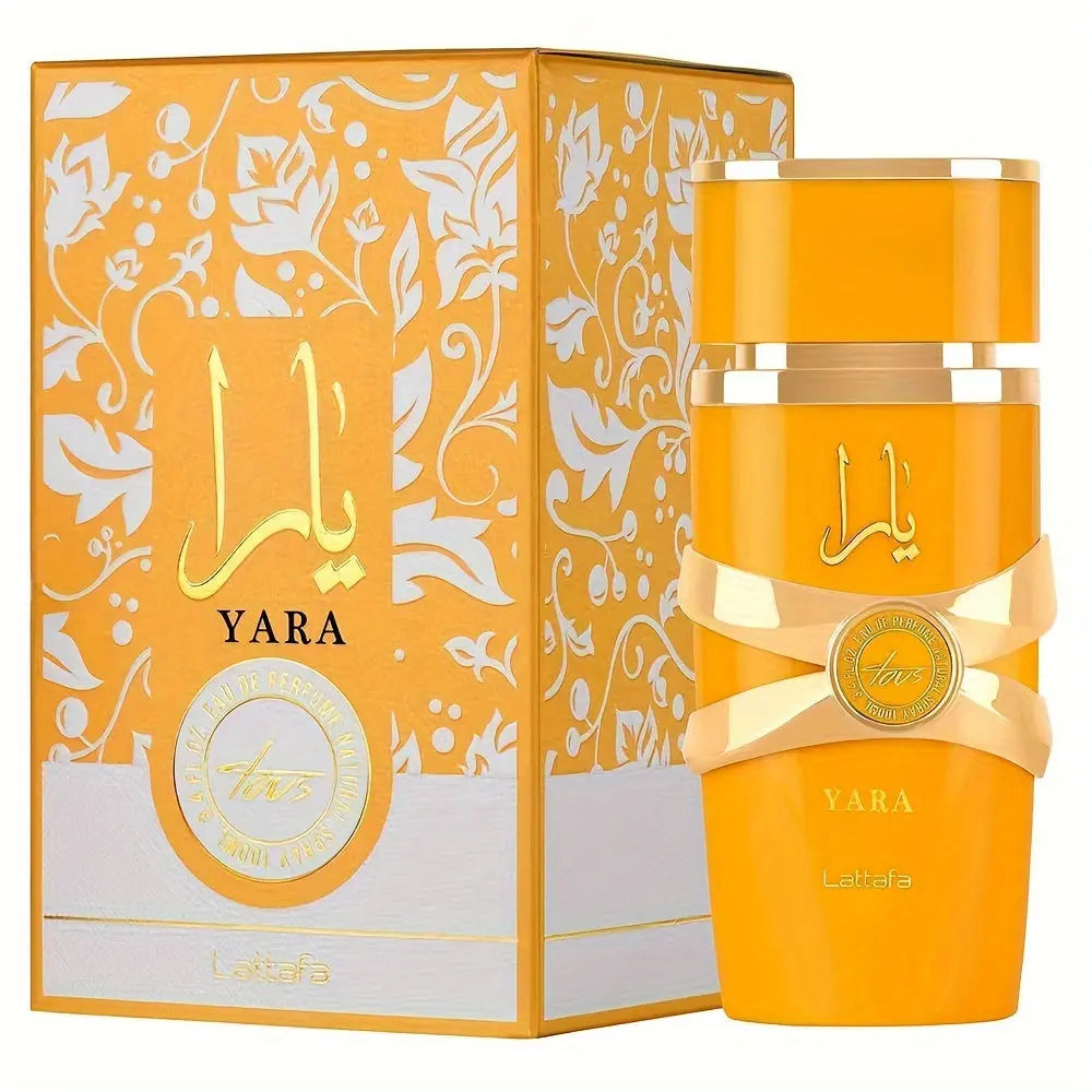 Lattafa yara pink perfume Perfumes Yara For Women EDP _100ML (3.4 0z) By Lattafa Perfumes- Long Lasting Women's Perfume Vanilla Aroma Scented Scent Lattafa Per fumes3.40z (100ml) Scented Scent Fragrance Pack Blend Gift Cosmet Avivanastore