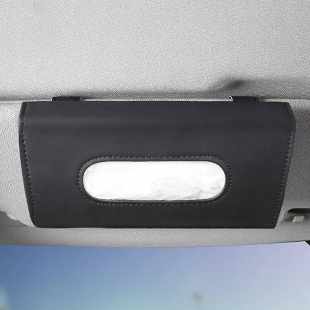 Automobile Sunshade Paper Towel Box Car - Mounted Fashion Pull-out Carton Avivanastore