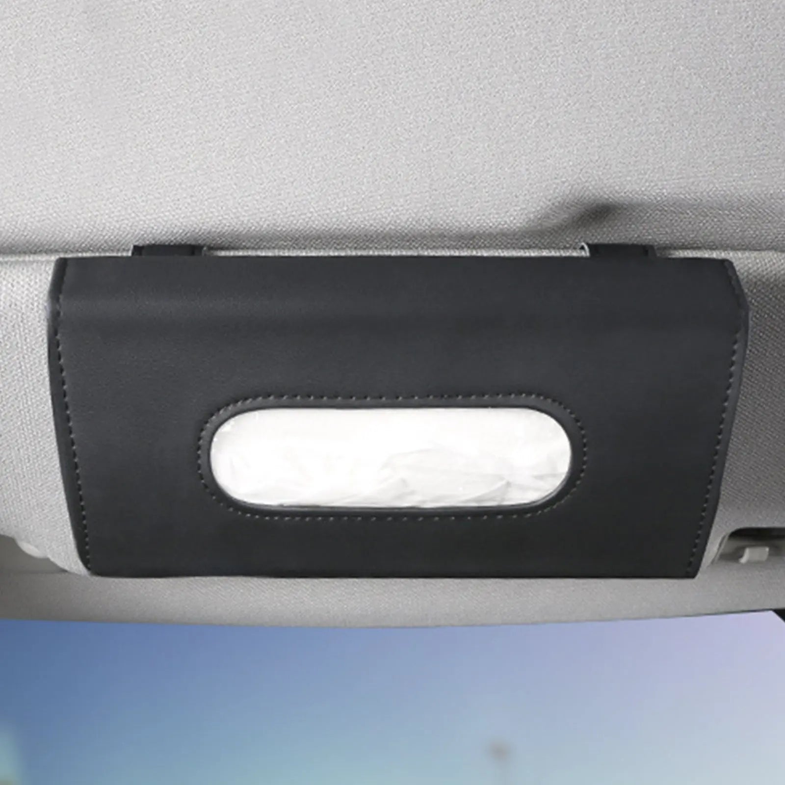 Automobile Sunshade Paper Towel Box Car - Mounted Fashion Pull-out Carton Avivanastore