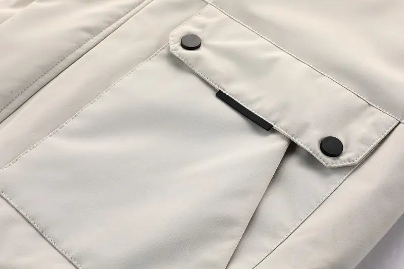 Men'S Winter Windbreaker Jacket with Warm Hood - Maroon Zip-Up Outdoor Coat, Stand Collar, Multiple Pockets, Casual Sporty Design for Cold Weather, Winter Jacket Avivanastore