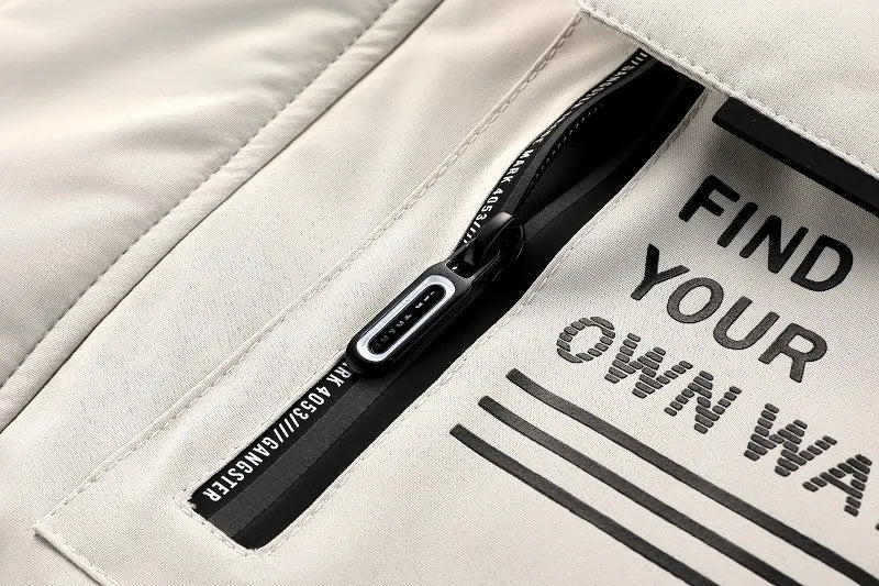 Men'S Winter Windbreaker Jacket with Warm Hood - Maroon Zip-Up Outdoor Coat, Stand Collar, Multiple Pockets, Casual Sporty Design for Cold Weather, Winter Jacket Avivanastore