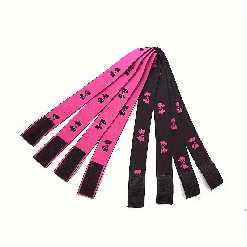 1Pc Lace Melting Bands With Ear Protection Pads Hair Elastic Band For Wigs Headband Edge Laying Scarf Edge Wraps For Fixed Lace Wigs Elastic Headband