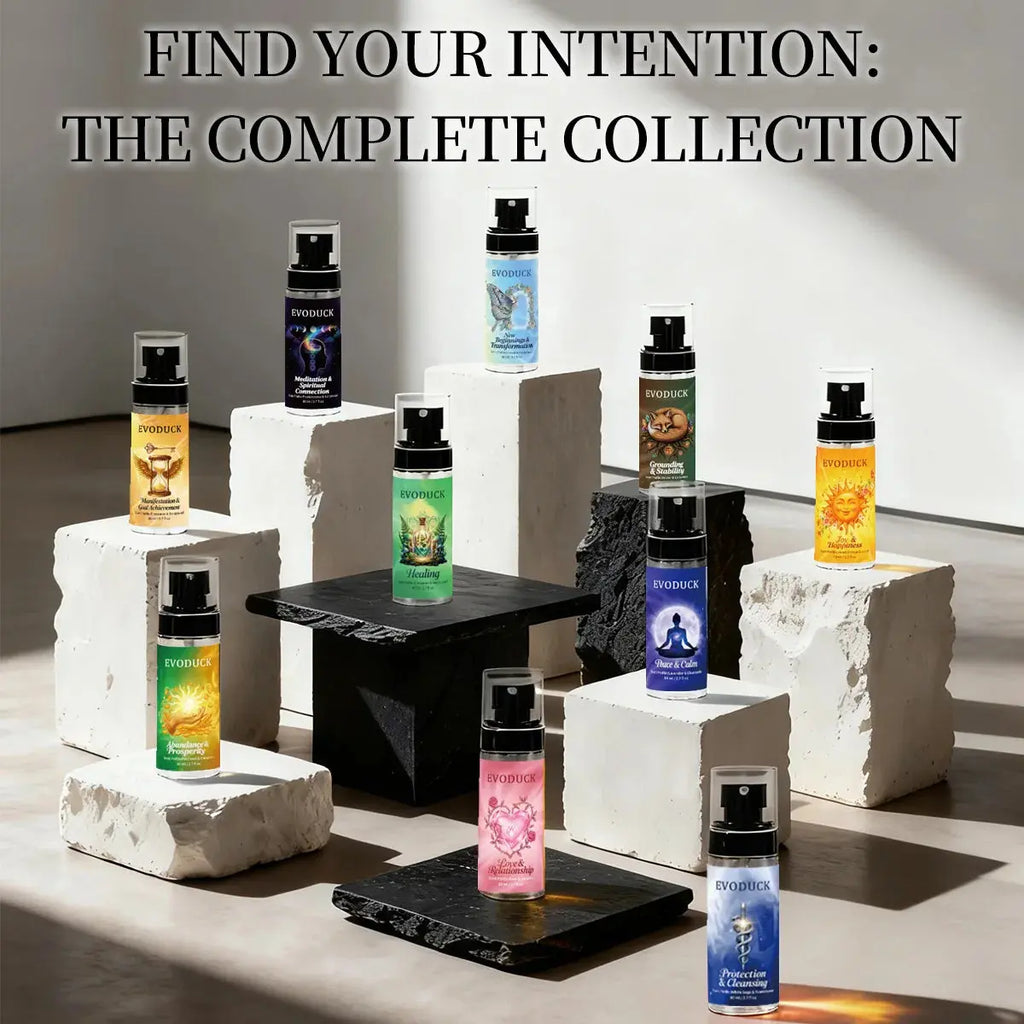 80ml Perfume Body Deodorant Spray Air Freshener Law of Attraction Protection Manifestation Energy Long-lasting Natural Fragrance