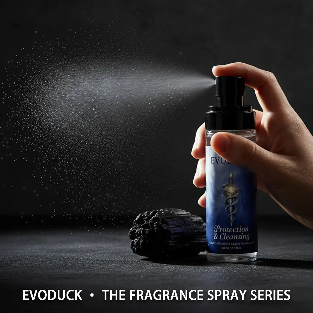 80ml Perfume Body Deodorant Spray Air Freshener Law of Attraction Protection Manifestation Energy Long-lasting Natural Fragrance