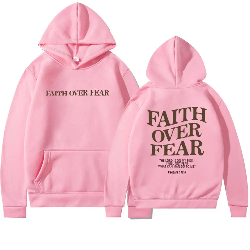 Faith Over Fear Hoodie Avivanastore