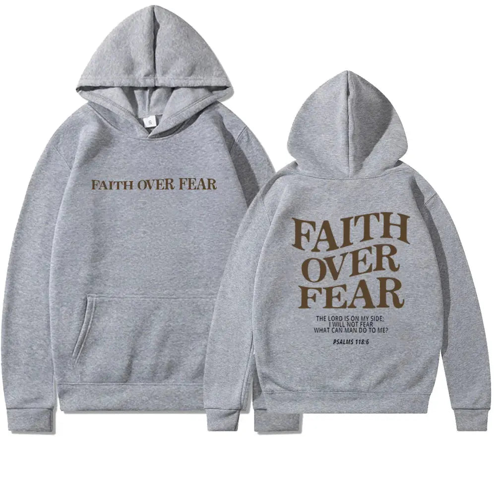 Faith Over Fear Hoodie Avivanastore