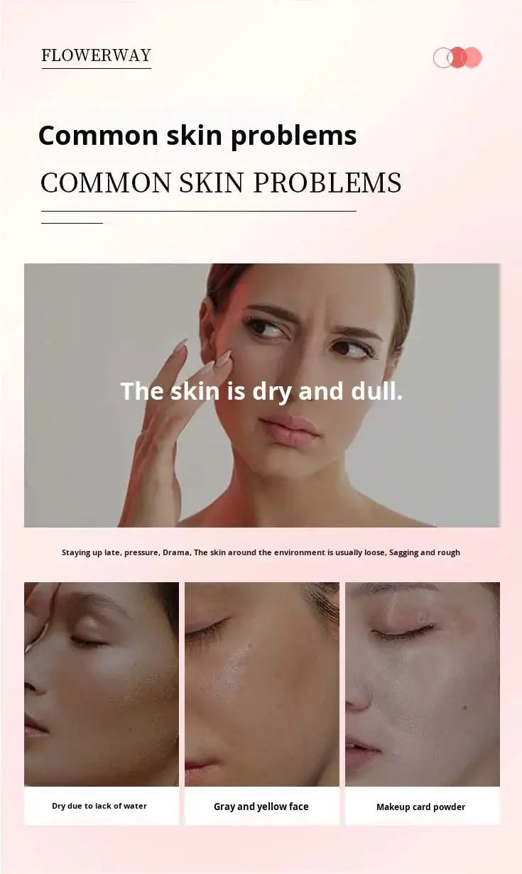 Organic Salmon for Essence Moisturizing Collagen Serum Vitamin B5 Whitening Skincare for Face Firming Lightening Skin