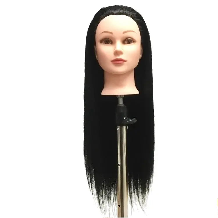 High Quality Hair Make up Mannequin Head Model Head for  Braiding Manikin Training Head With Hair Avivanastore