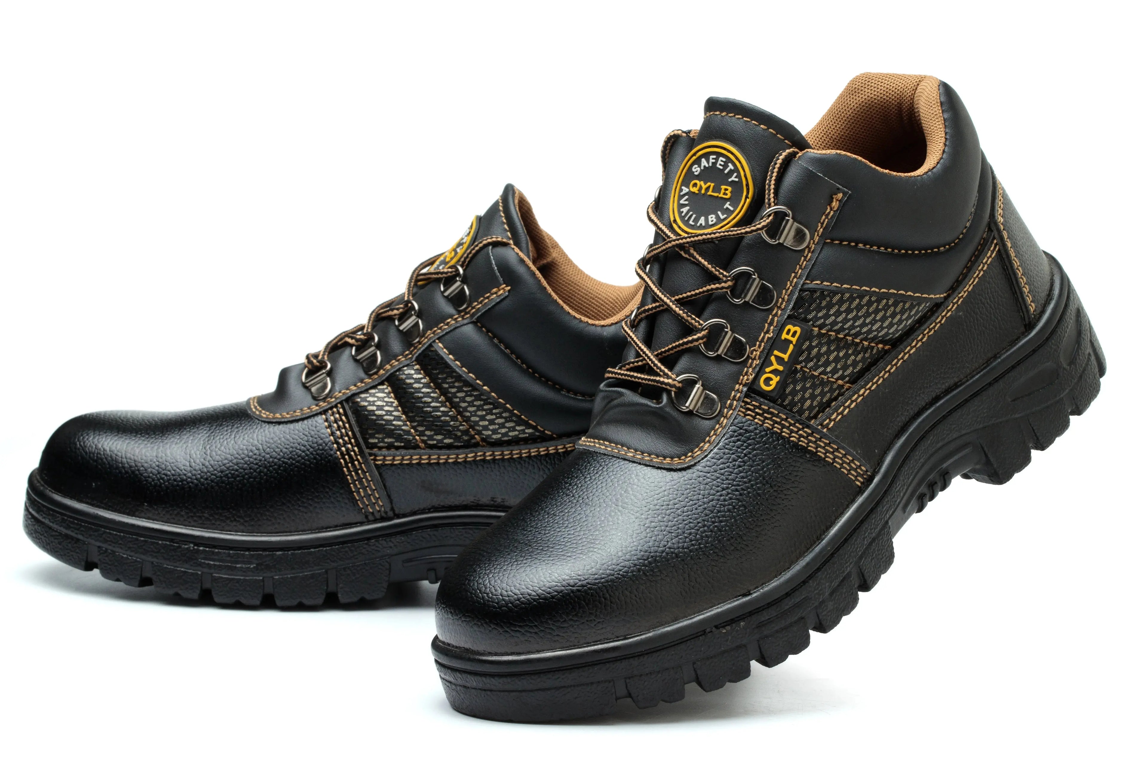 CHITED Leather Steel Toe Labor Shoes Anti-Smashing Anti-Piercing Protective Work Shoes Industrial Safety Shoes