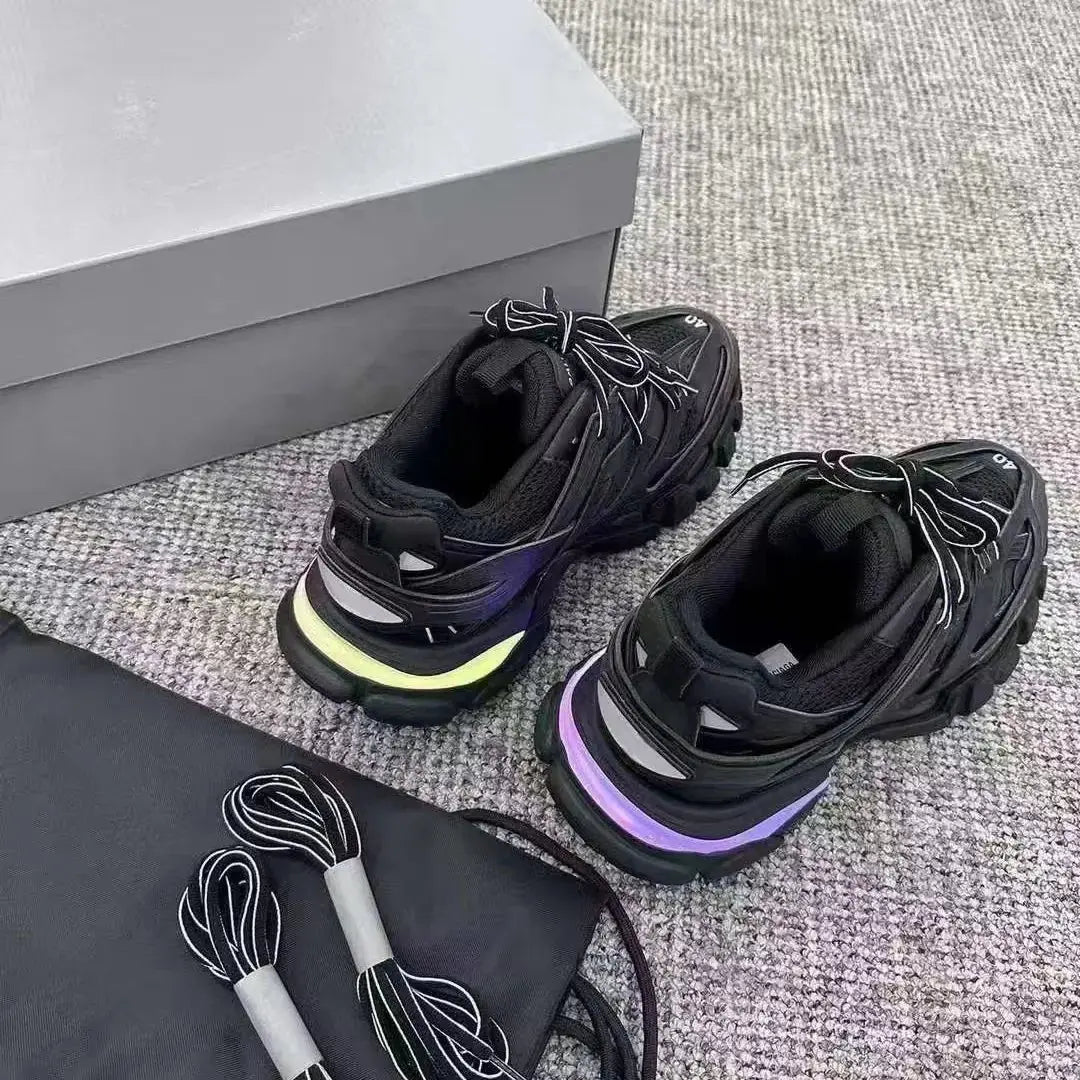 Original Track 3.0 Sneakers With Led Light Designer Men Shoes Running Sport Shoes Luxury Walking Style Shoes