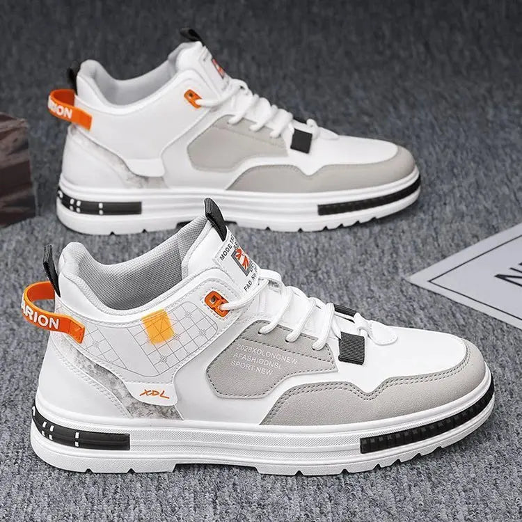 Y Men's Shoes New Breathable High-top Thick-soled Sports Casual Board Shoes for Men