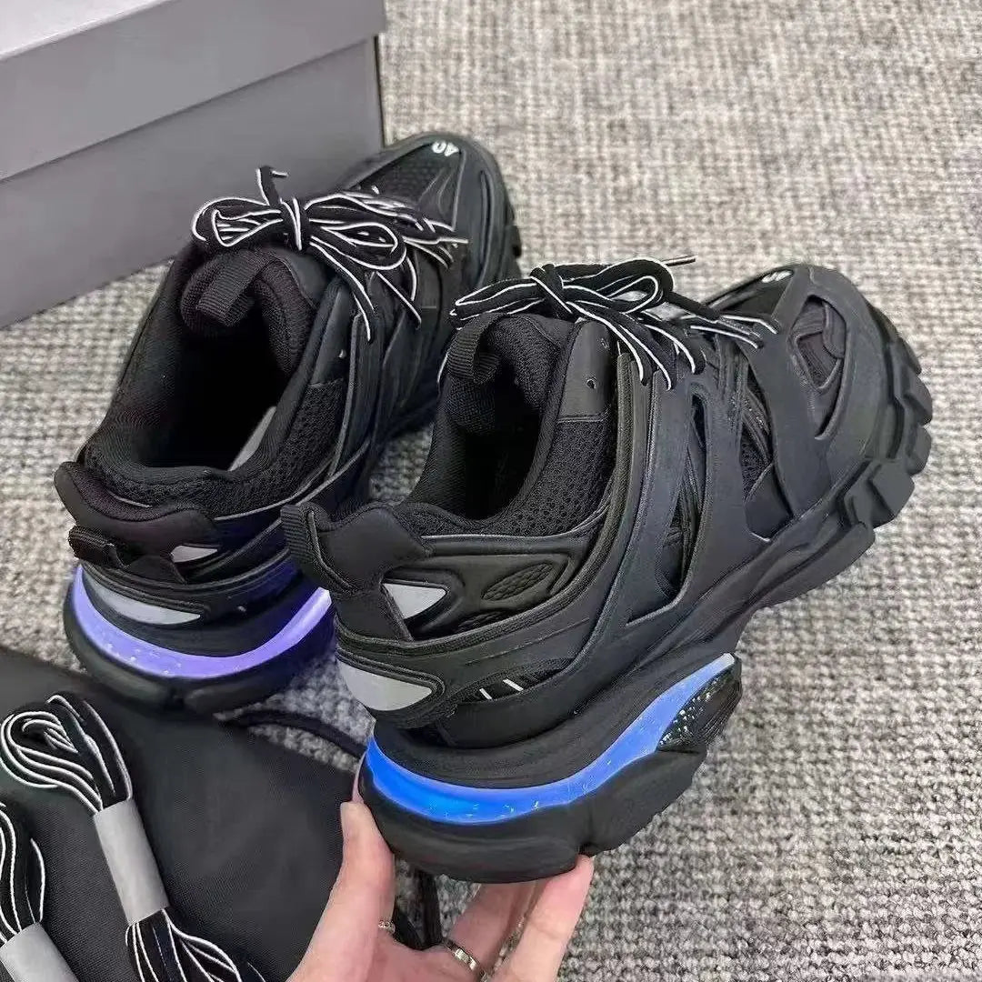 Original Track 3.0 Sneakers With Led Light Designer Men Shoes Running Sport Shoes Luxury Walking Style Shoes