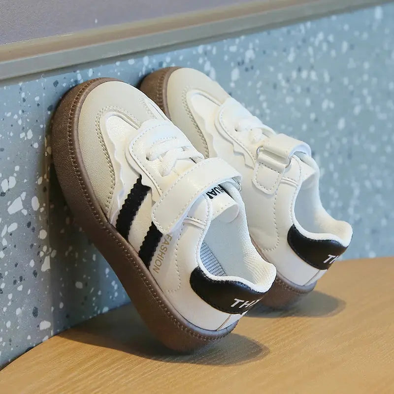 Dehun 2025 Collection Boys' and Girls' Casual Sports Board Shoes for Children New Spring and Autumn Design