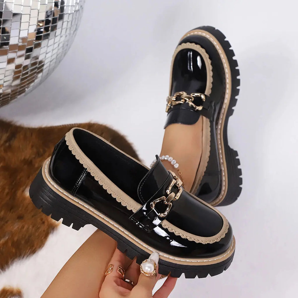 Women's Slip-On Loafers Shoes Soft Flat Ladies Shoes for All Seasons for Autumn Summer Spring Winter