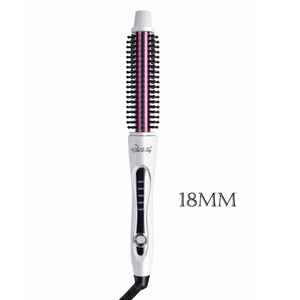 Hair Curler Hair Straightening Brush Hot Heating Comb Hair Straight Styler Corrugation Curling Iron Hair Curler Comb Avivanastore