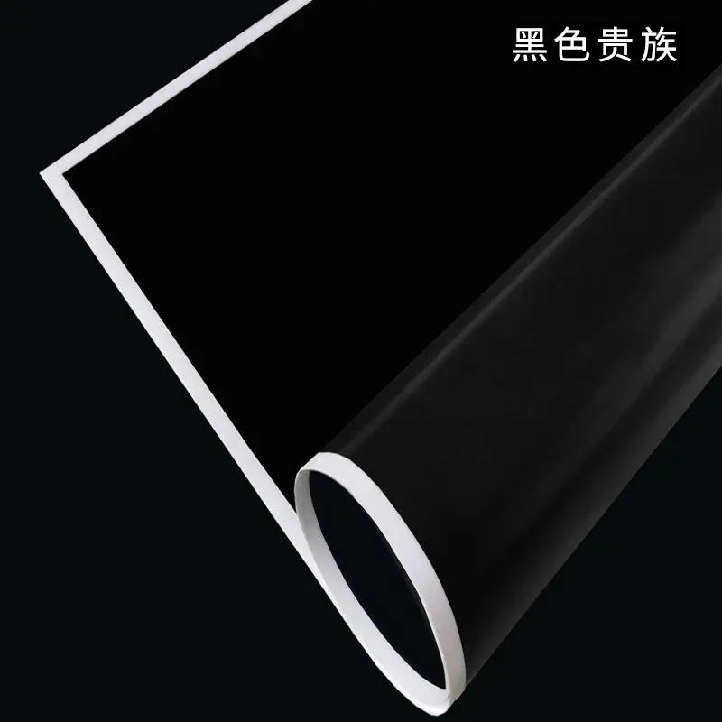 Design Golden Edge Wholesale Plastic Waterproof Frame Gift for Packaging Floral Custom Bouquet Flowers Wrapping Paper Avivanastore