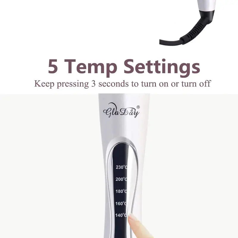 Hair Curler Hair Straightening Brush Hot Heating Comb Hair Straight Styler Corrugation Curling Iron Hair Curler Comb Avivanastore