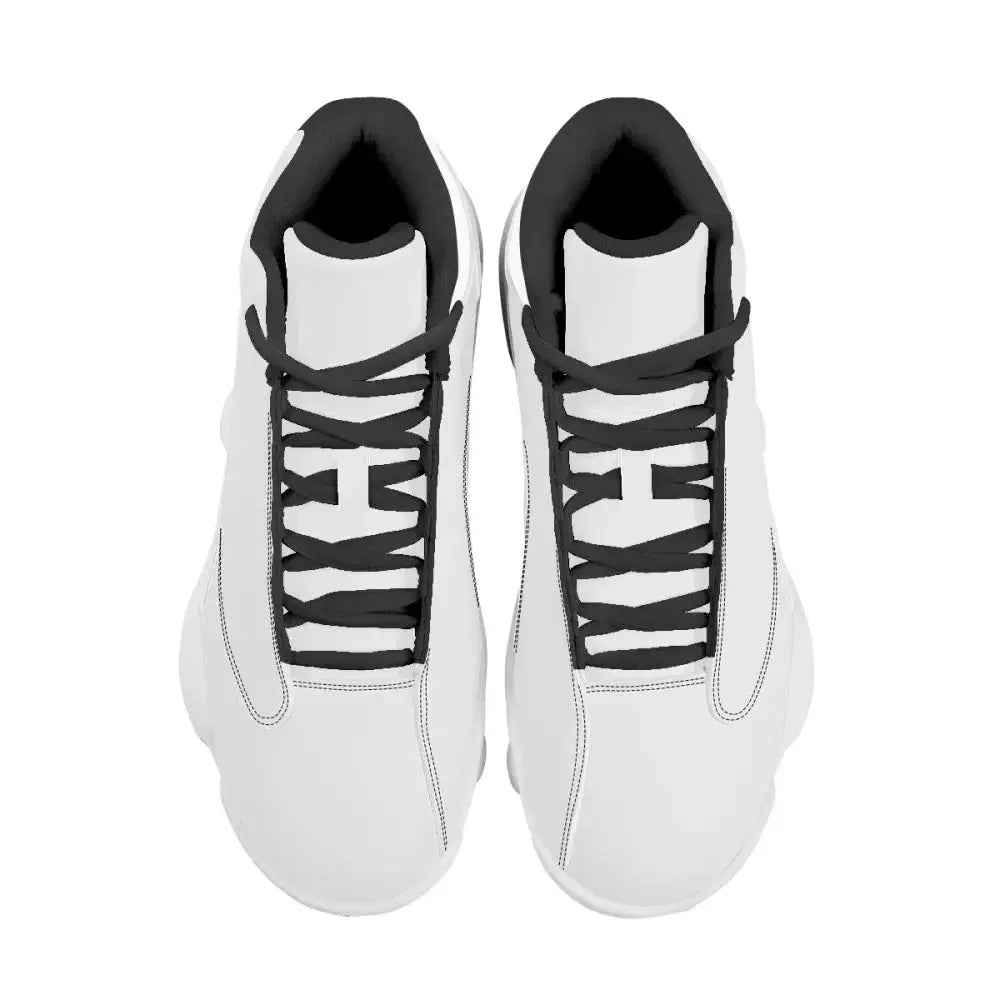 Green and White Basketball Style Shoes Weed Designs Sneakers Boys Autumn High Top Anti-slip Sports Shoes Summer Male Footwear