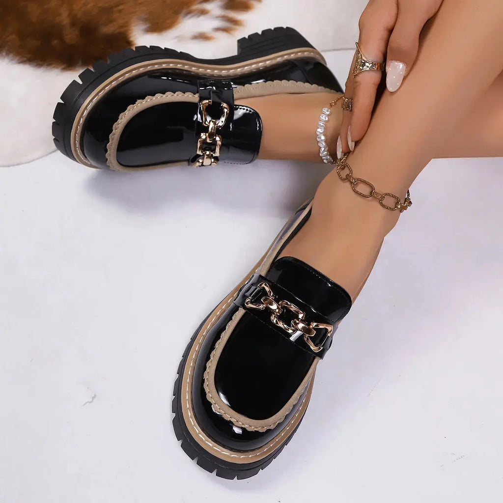 Women's Slip-On Loafers Shoes Soft Flat Ladies Shoes for All Seasons for Autumn Summer Spring Winter