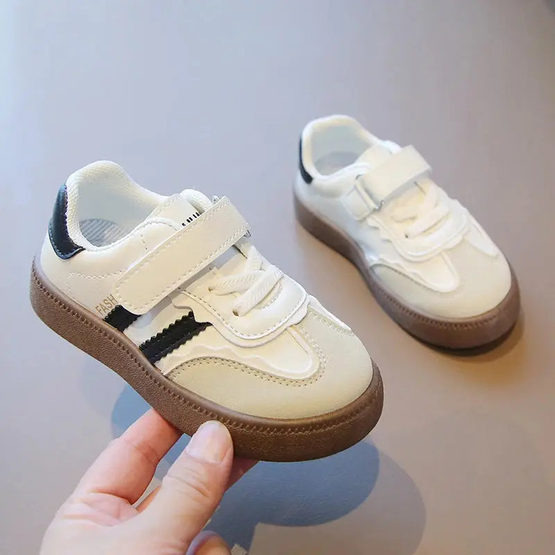 Dehun 2025 Collection Boys' and Girls' Casual Sports Board Shoes for Children New Spring and Autumn Design