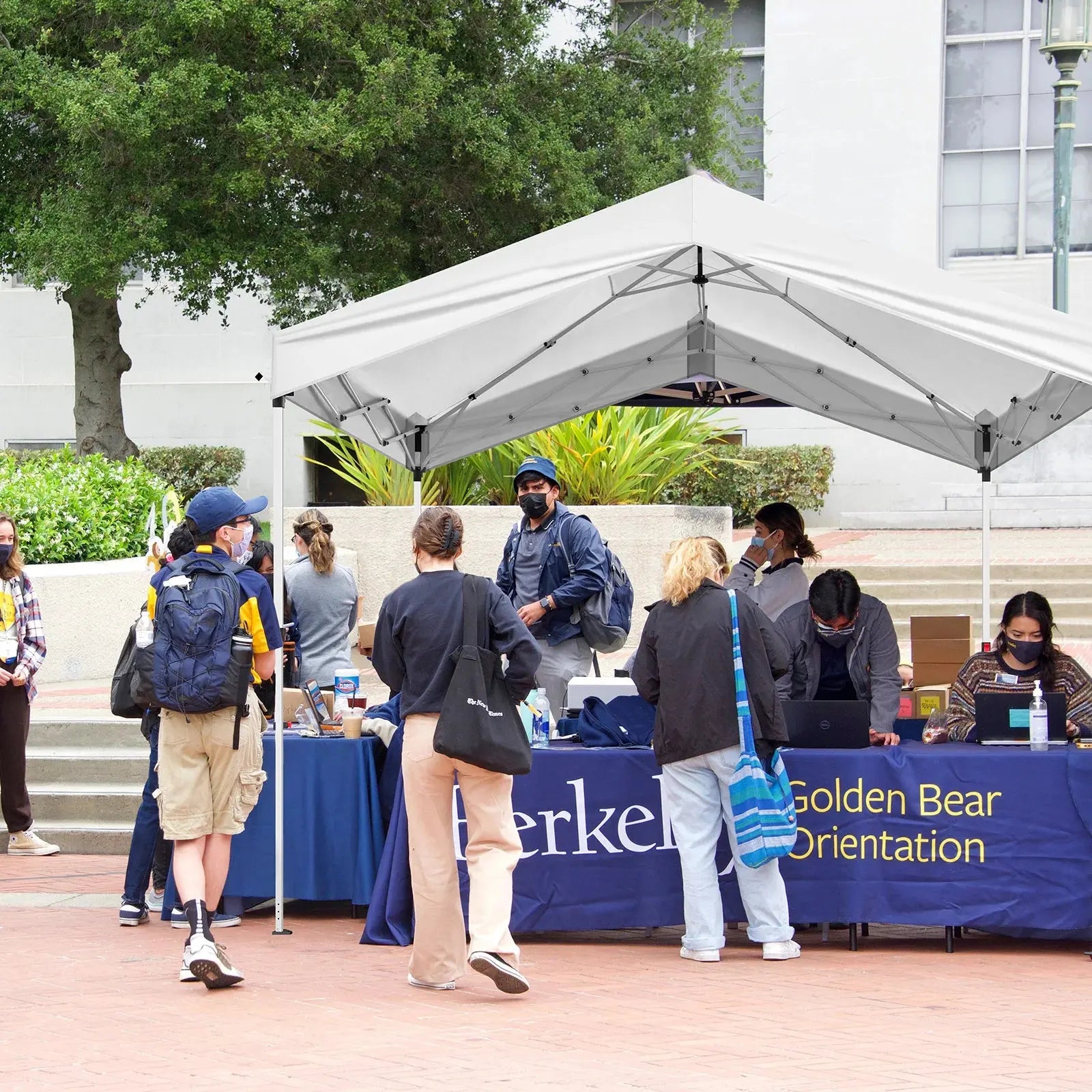 10X10ft   Outdoor Canopy Pop-up Gazebo White Avivanastore