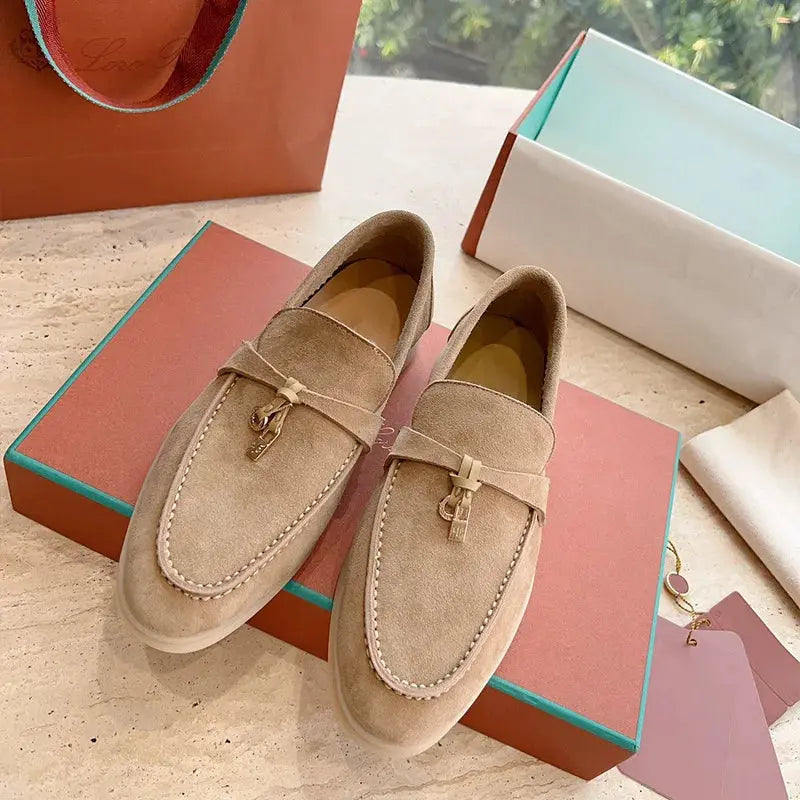 New Men's Loafers with One Foot Kick Casual Style Plus Size Workwear Men's Shoes