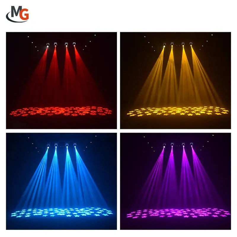 100W Steel Gun High Brightness Powerful Stage Effect Pattern Moving Head Beam Light Avivanastore