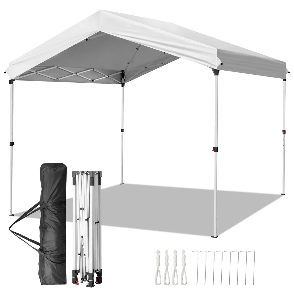 10X10ft   Outdoor Canopy Pop-up Gazebo White Avivanastore
