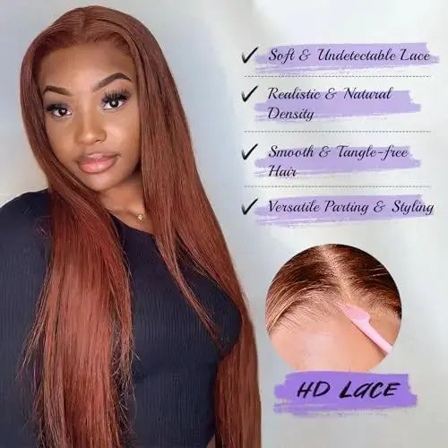 Wholesale 30 Inch Long Straight Premium Synthetic Lace Front Wigs High Temperature Fiber Heat Resistant Transparent Lace Natural