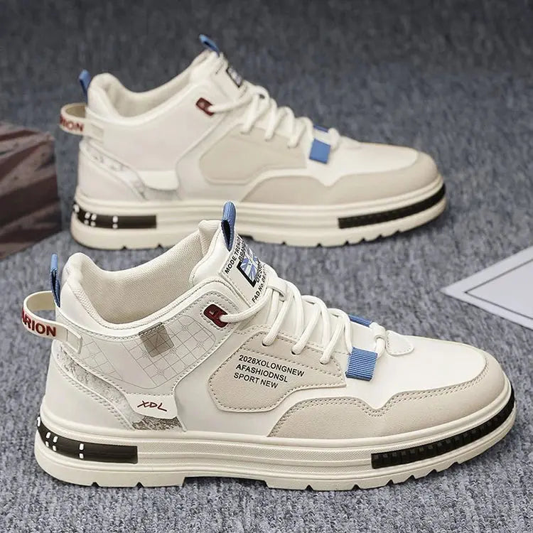 Y Men's Shoes New Breathable High-top Thick-soled Sports Casual Board Shoes for Men