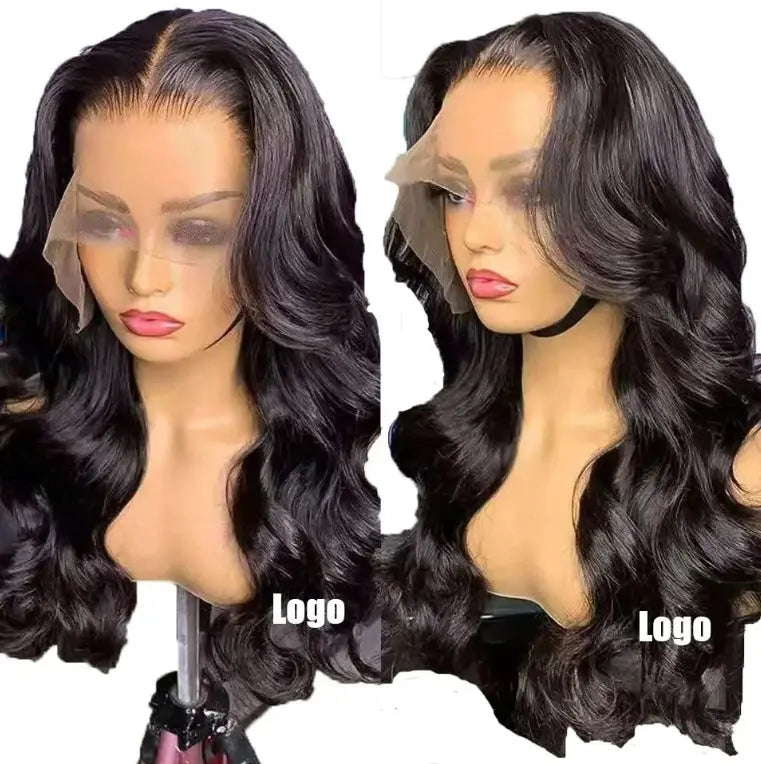 Wholesale Popular Former Lace Wig Women European and American Wig Rose Net in the Long Curly Hair Chemical Fiber Wig Head Set