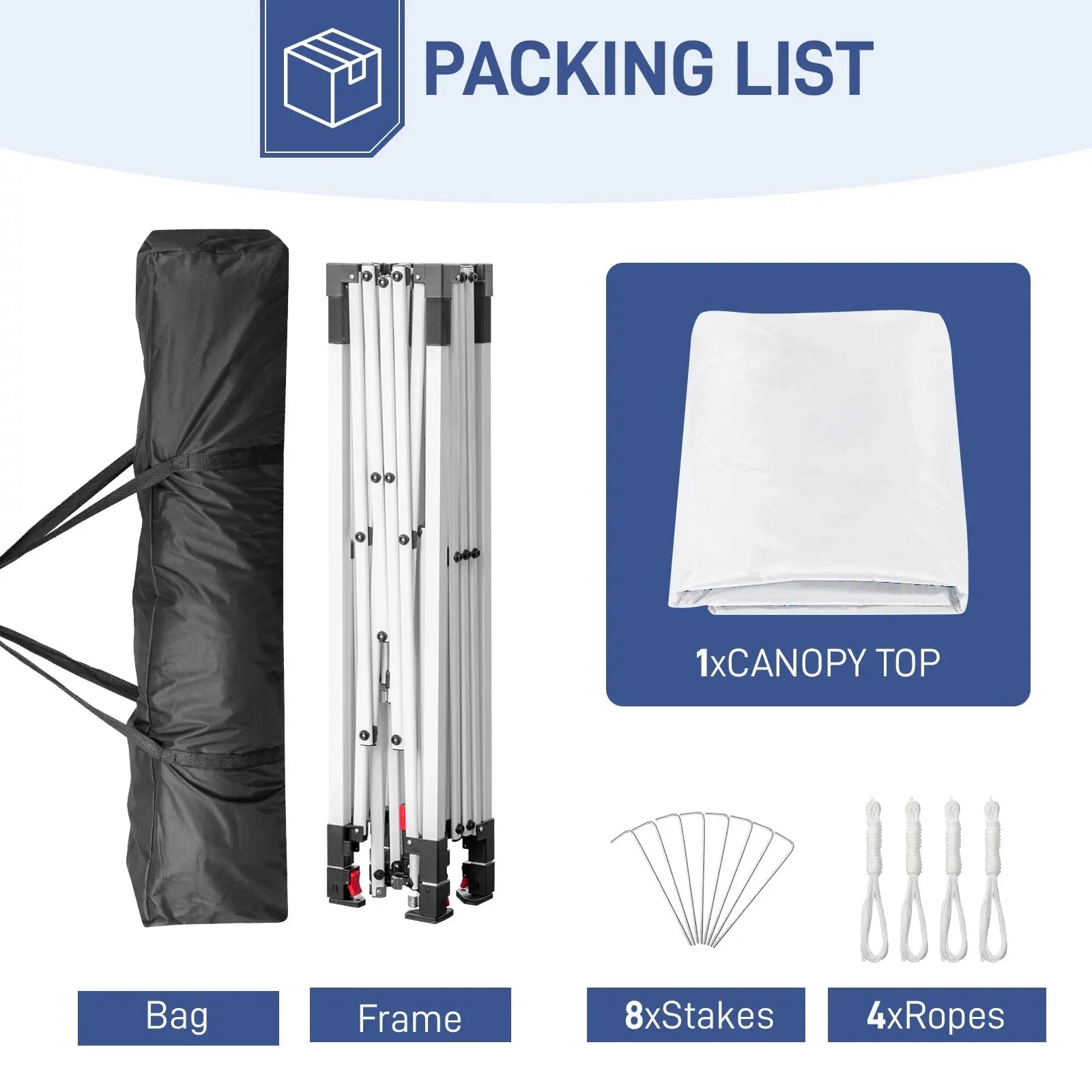 10X10ft   Outdoor Canopy Pop-up Gazebo White Avivanastore