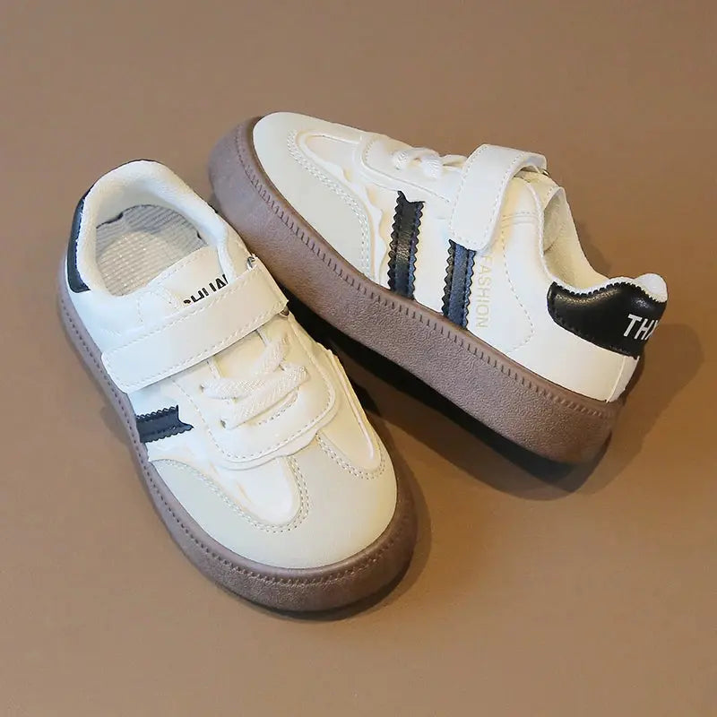 Dehun 2025 Collection Boys' and Girls' Casual Sports Board Shoes for Children New Spring and Autumn Design