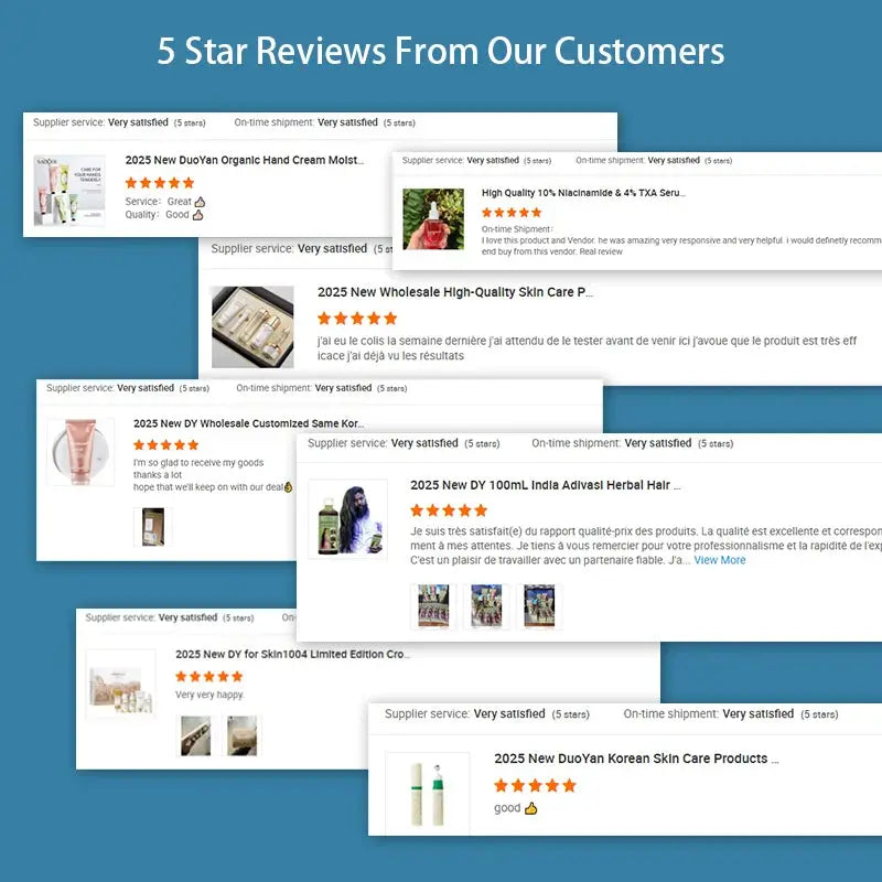 High Quality Korean Skincare Series for Serum Toner Mask Capsule Cream Moisturizing Tight Glowing Brighten Remove Black Spots