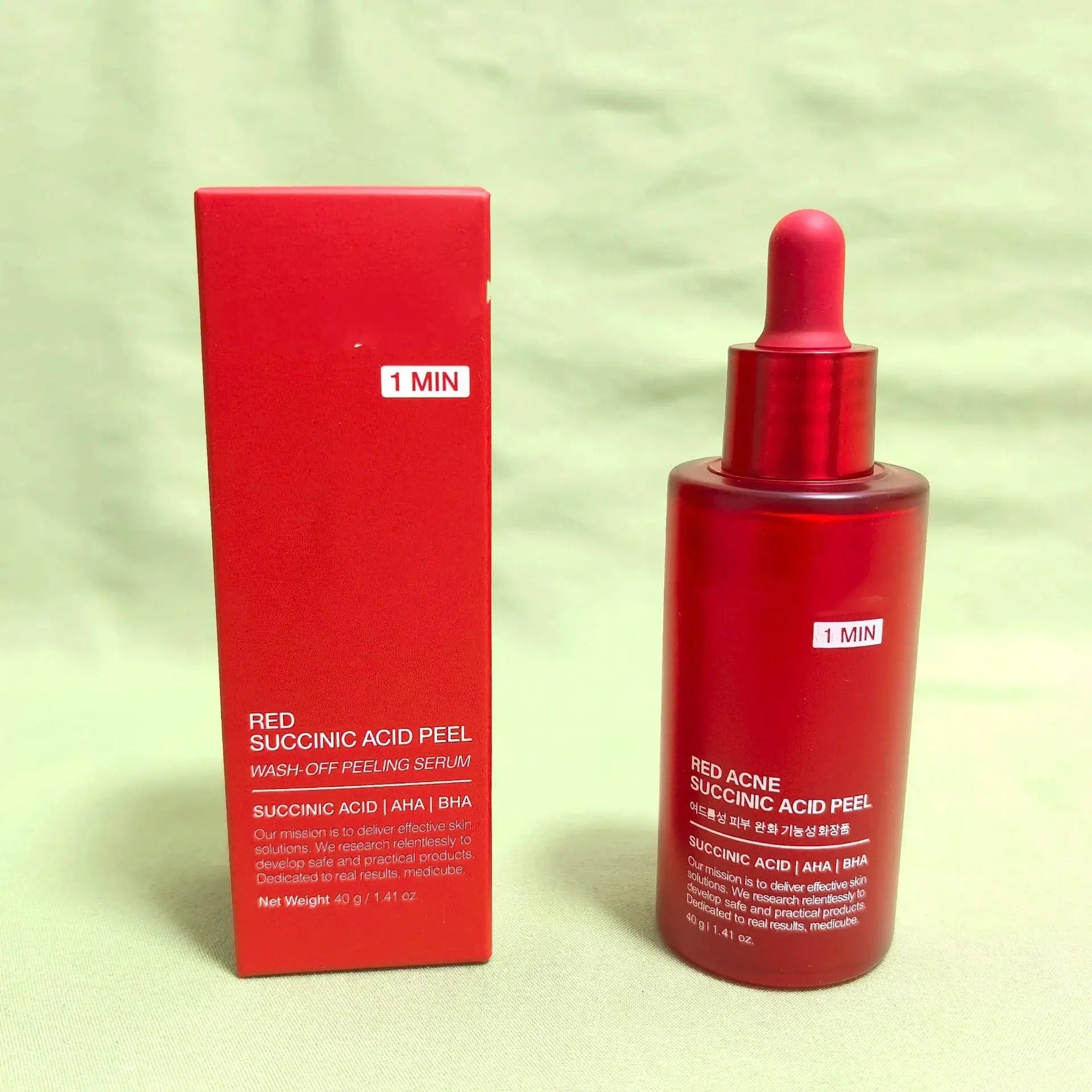 Wholesale Custom-Made American 21% Acid Exfoliation (AHA + BHA + Succinic Acid) Anti-Wrinkle Face Korean Skincare