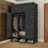 Factory Outlet Hot Selling Cheap Price Two Size Room Organizer Storage Home Furniture Wardrobe for Clothes and Shoes