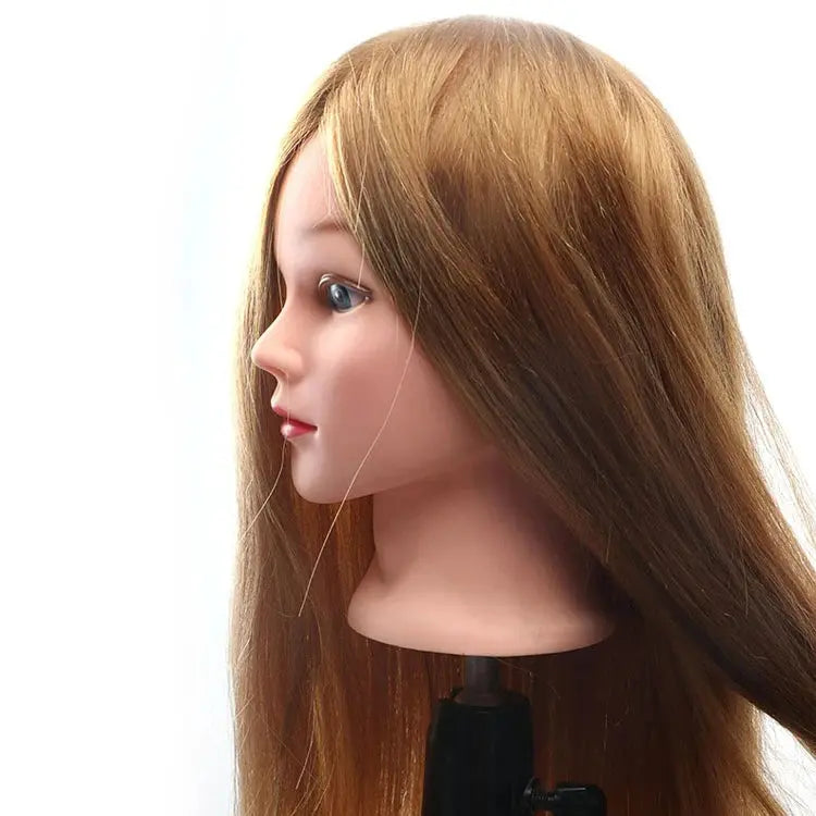 High Quality Hair Make up Mannequin Head Model Head for  Braiding Manikin Training Head With Hair Avivanastore