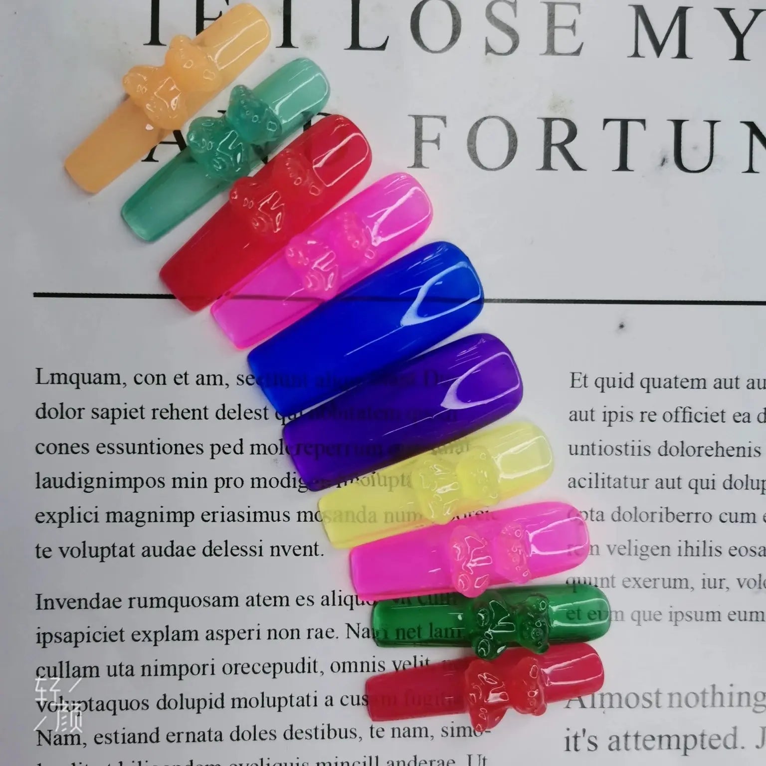 2026 Custom Acrylic Artificial Fingernails Handmade Press-on Nails with Logo Unique New Style Customized Packaging for Designers