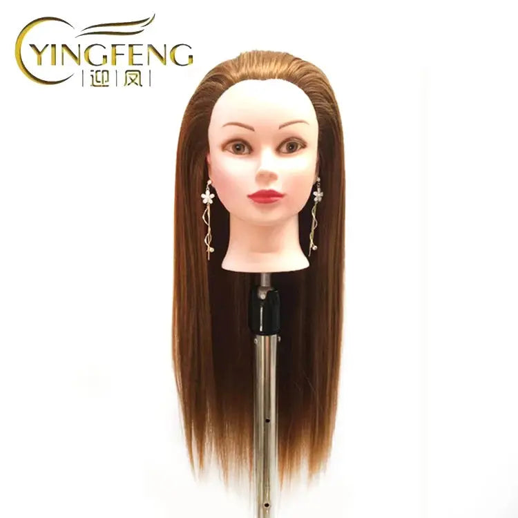 High Quality Hair Make up Mannequin Head Model Head for  Braiding Manikin Training Head With Hair Avivanastore